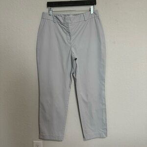 Talbots Heritage Women’s Pants Flat Front Beige Sz 12p